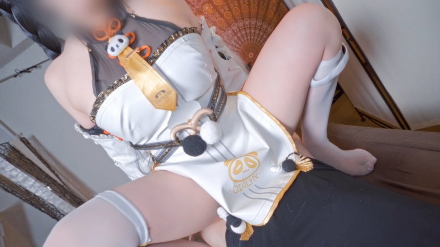 【騎乗位中出し♡】「サービスですよ♡」クレーム対応でお客様にえっちなマッサージ♡ぬるぬるローション手コキハメハメえっち♡